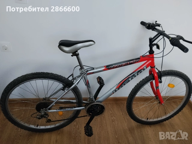 Продавам велосипед със размер на гумите 26 цола
