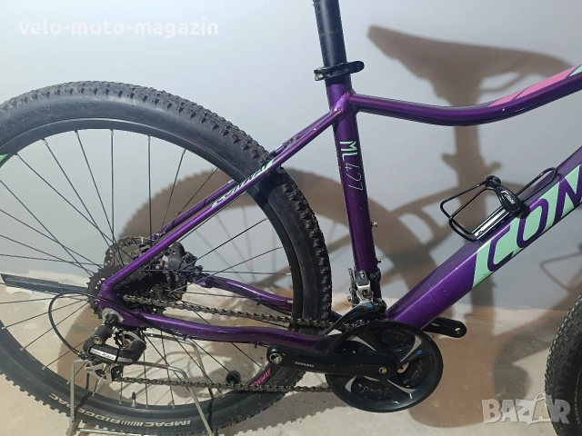 Дамски алуминиев велосипед Conway ML 427 (Размер М / 27.5") – Хидравлики Shimano, снимка 6 - Велосипеди - 54663587
