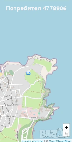 Имот на морето, снимка 4 - Парцели - 53991277