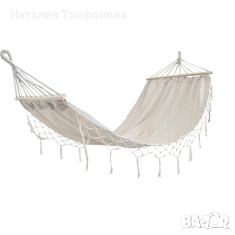 Хамак с ресни в Бохо стил - най - високо ниво на комфорт, снимка 7 - Градински мебели, декорация  - 54173478