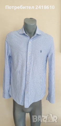 POLO Ralph Lauren Knit Oxford Pique Cotton Mens Size M НОВО ОРИГИНАЛ! 2броя Мъжки Ризи!, снимка 10 - Ризи - 54538186
