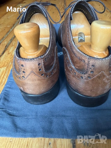 ERMENEGILDO ZEGNA мъжки обувки 43.5, снимка 5 - Официални обувки - 54571359