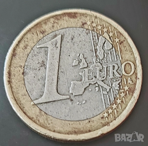 Монета 1 евро Франция 2001, снимка 4 - Нумизматика и бонистика - 54417111