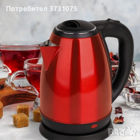 Електрическа кана HomeStar SSK1.8 - 1.8 литра, 1500W, снимка 4 - Други - 54638470