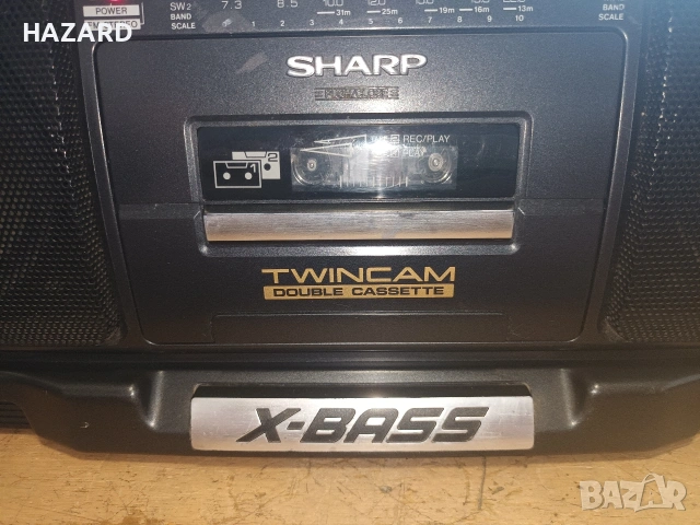 SHARP WQ-T359Z(GY), снимка 2 - Радиокасетофони, транзистори - 54984911