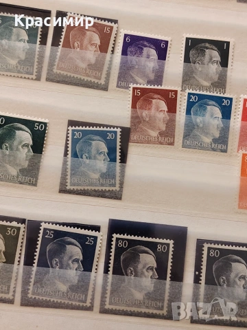 DEUTSCHES REICH , снимка 6 - Филателия - 54979341