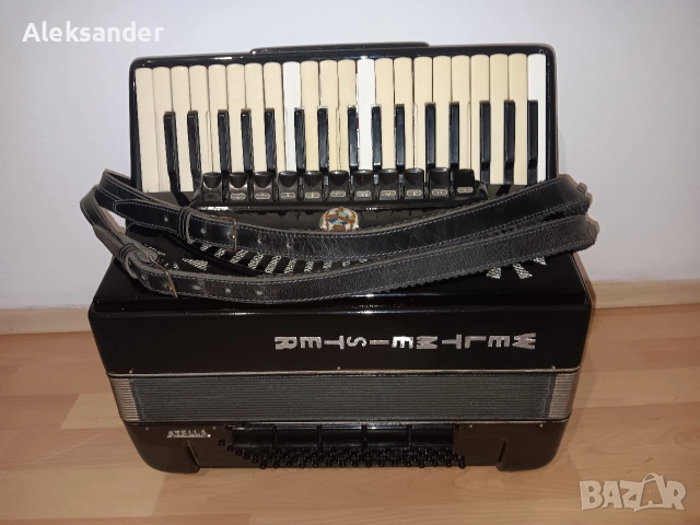 Продавам акордеон Weltmaster Stela 96 баса. , снимка 3 - Акордеони - 54048124