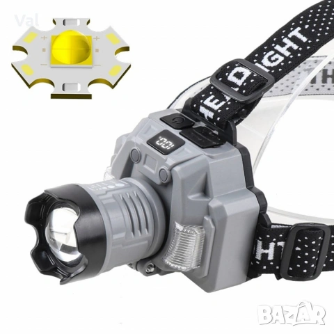 Челник за глава с интелигентно управление с движение и LED дисплей HX-915S, снимка 7 - Други инструменти - 54808222