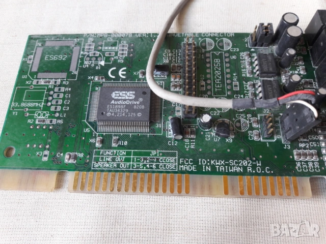 Звукова карта ESS AudioDrive ES1898F , снимка 2 - Други - 54911347