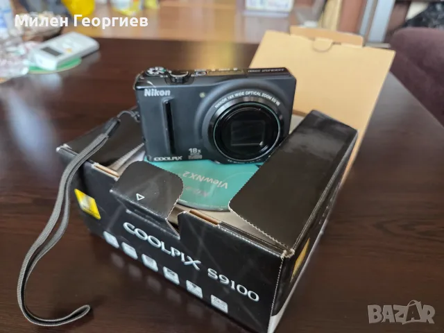Nikon s9100 компактен фотоапарат