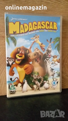DVD MADAGASCAR 2005 г. Като нов