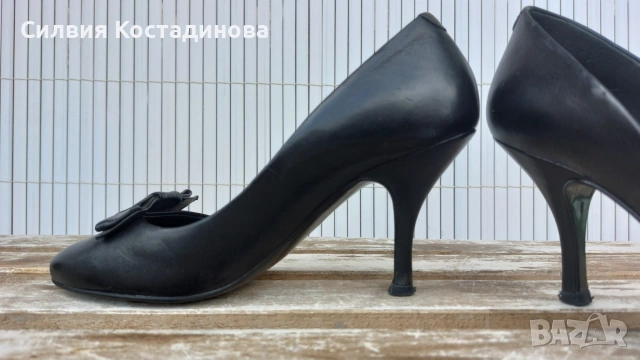 Дамски обувки на висок ток 37, снимка 3 - Дамски елегантни обувки - 54238121