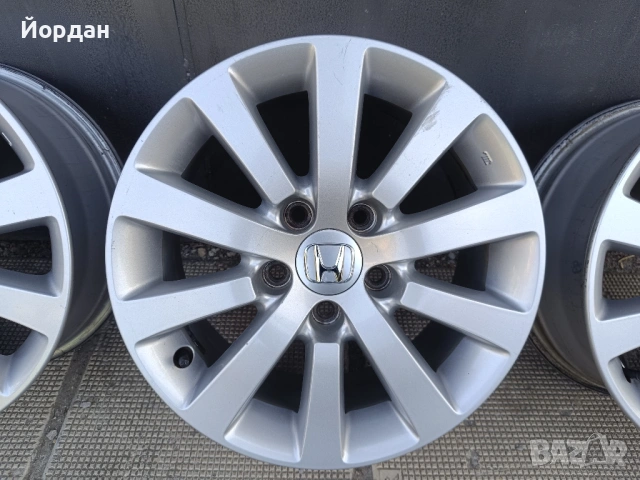  ОРИГИНАЛНИ джанти 16 ' цола 5x114,3 HONDA / ХОНДА 6,5J ET 45 5х114,3, снимка 10 - Гуми и джанти - 54221884
