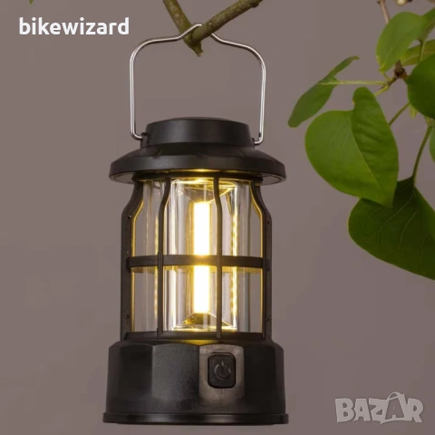 LED COB къмпинг фенер с батерия, димируема  светлина НОВА, снимка 3 - Други - 54948965