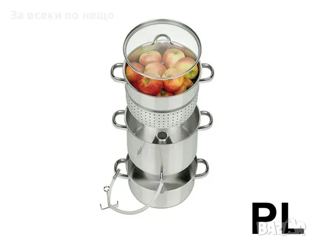 Соковарка SAPIR SP-1260-A26 8L – Неръждаема стомана | За домашни сокове и готвене на пара Код P2869