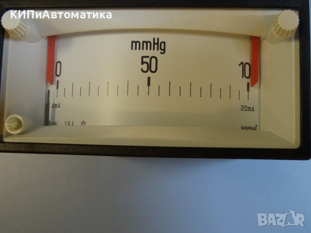 контролен панел HAENNI/ABB GTS3054A1 panel meter 0-50mmHg, снимка 7 - Резервни части за машини - 54508486
