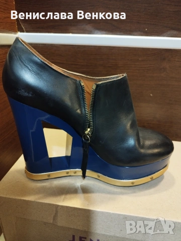 Дамски обувки номер 40 и 41 много запазени спортни платформа висок ток, снимка 8 - Дамски обувки на ток - 53968819