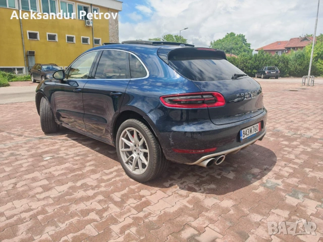 Porsche Macan Turbo 2015 Burmester, Beige interior, снимка 5 - Автомобили и джипове - 54759069