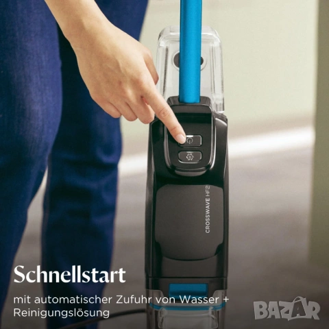Прахосмукчка за сухо и мокро BISSELL CrossWave HF2 мокро-суха прахосмукачка и моп – използвана, като, снимка 6 - Прахосмукачки - 54948595