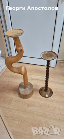 Продавам стари дървени стойки за сакции - 35 евро