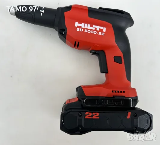 Hilti SD 5000-22 Nuron - Нов Безчетков винтоверт за гипсокартон 2x22V 4.0Ah 2025г., снимка 4 - Винтоверти - 55408255