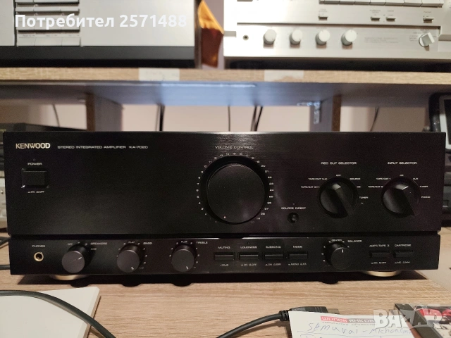 Продавам усилвател Kenwood KA 7020, снимка 10 - Ресийвъри, усилватели, смесителни пултове - 55052099