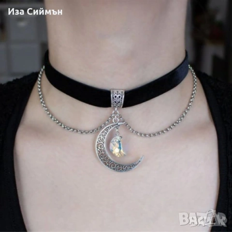 Различни модели чокър, снимка 5 - Колиета, медальони, синджири - 36437186