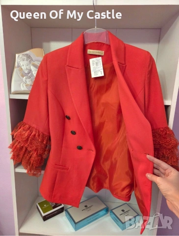 Атрактивно дамско сако, снимка 4 - Сака - 53965262