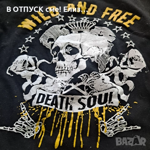 Лот 3 дамски тениски Ed Hardy, H&M  - 10 евро. Цената е за 3 броя, снимка 7 - Тениски - 54175438