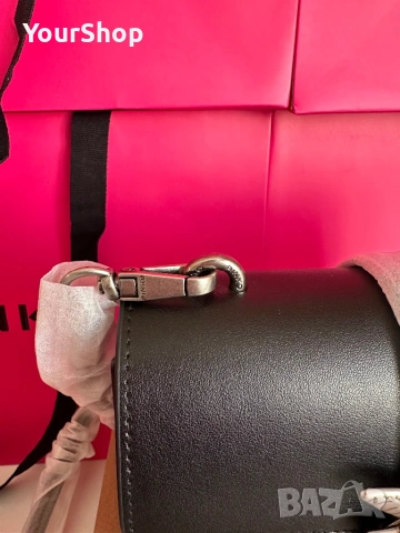 PINKO Love One Mini – оригинална кожена чанта | НОВА, снимка 6 - Чанти - 54061513