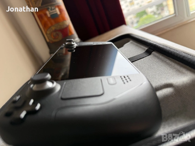 Steam Deck 512GB LCD+etched glass+Hall Effect стикове+нова батерия, снимка 8 - Геймърски - 52673520