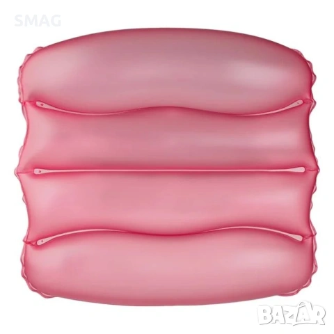 Надуваема възглавница прозрачна 4 цвята 38x25x5см_1091187, снимка 2 - Къмпинг мебели - 54500974