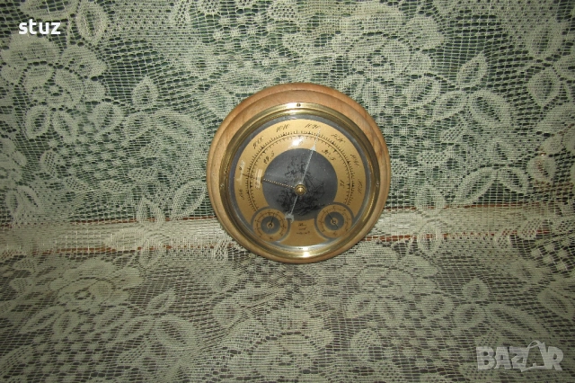 Троен уред за стена, барометър, влагомер и термометър, снимка 3 - Декорация за дома - 54238324