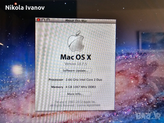 MacBook Pro 15.4" (Mid 2009) – 2.66GHz Core 2 Duo / 4GB RAM / 320GB HDD + Зарядно |Без Батерия A1286, снимка 4 - Лаптопи за дома - 54486161