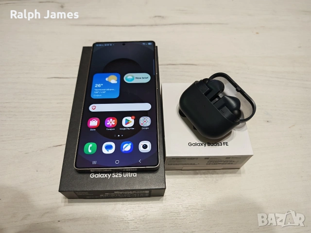 Като нов Samsung Galaxy S25 Ultra 5G 12 GB RAM 512 GB Гаранция, снимка 2 - Samsung - 54809748