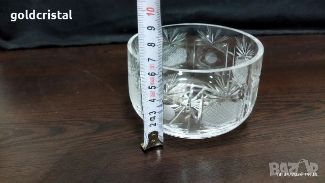 кристални чаши , снимка 10 - Антикварни и старинни предмети - 26819794