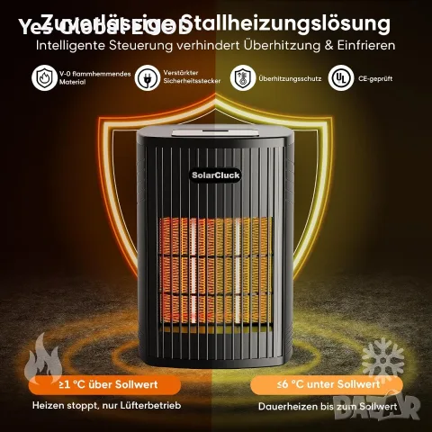 SolarCluck нагревател за кокошарник 300/600 W, снимка 4 - Други стоки за животни - 55695057