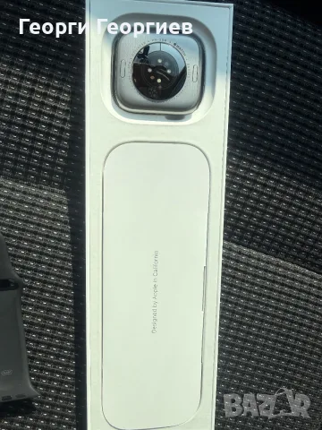 Продавам Apple Watch Series 11-cellular (46mm) Space Gray Al Black Sport – Като нов!, снимка 4 - Смарт часовници - 55655642