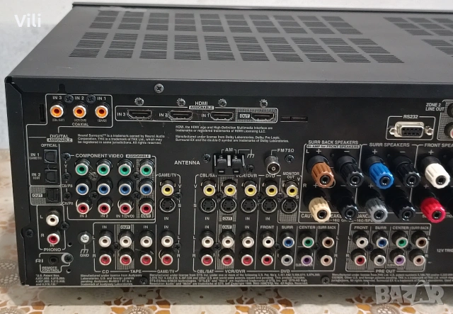 🎵 Onkyo TX-SR705 🎵, снимка 9 - Ресийвъри, усилватели, смесителни пултове - 55192219