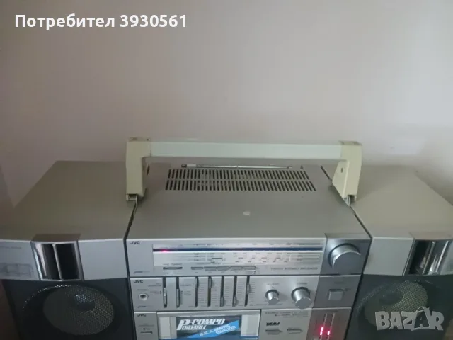 Рядък радиокасетофон JVC PC-R11W, снимка 2 - Радиокасетофони, транзистори - 55530600