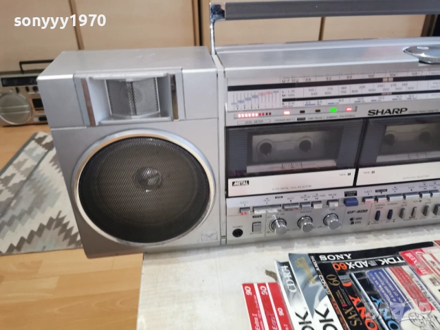 SHARP MADE IN JAPAN-ВНОС SWISS 0404261739LCHERY1, снимка 8 - Радиокасетофони, транзистори - 54091095