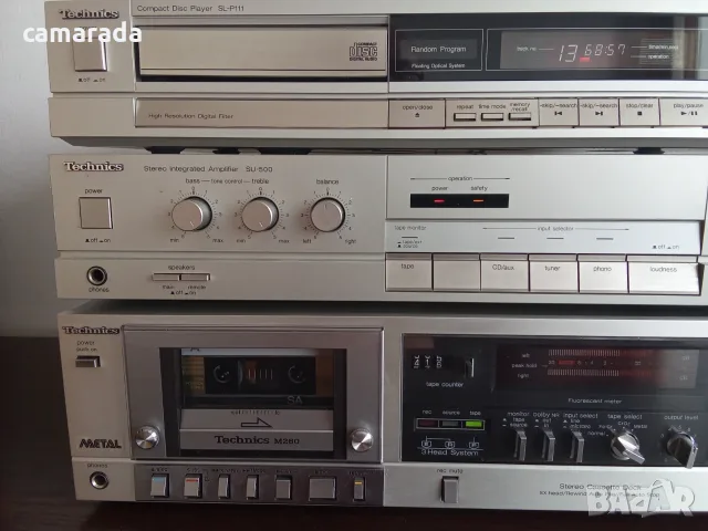 Technics system,  тройка, снимка 3 - Аудиосистеми - 55381451