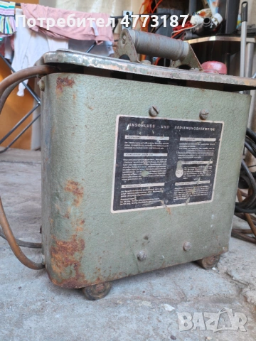 Голям тежък електрожен от Германия, снимка 5 - Други машини и части - 53982240