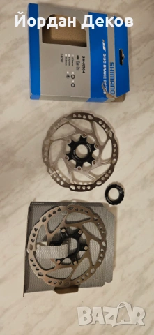 Продавам спирачни дискове 160 мм Shimano RT-64, снимка 2 - Части за велосипеди - 54556981