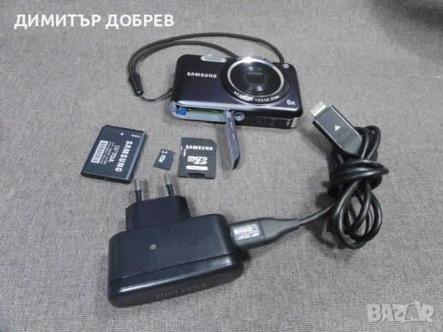 ЦИФРОВ ФОТОАПАРАТ SAMSUNG ES71 12.2MP CCD DIGITAL CAMERA Y2K RETRO DIGICAM, снимка 13 - Фотоапарати - 54781663