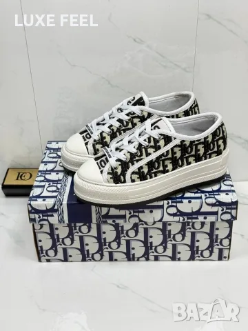 Dior ⚜️Дамски Кецове , снимка 2 - Кецове - 55605941