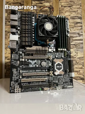 Легендарна дънна платка ASUS SABERTOOTH 990FX R2.0 (Socket AM3+) – Отлично състояние, снимка 2 - Дънни платки - 55467968