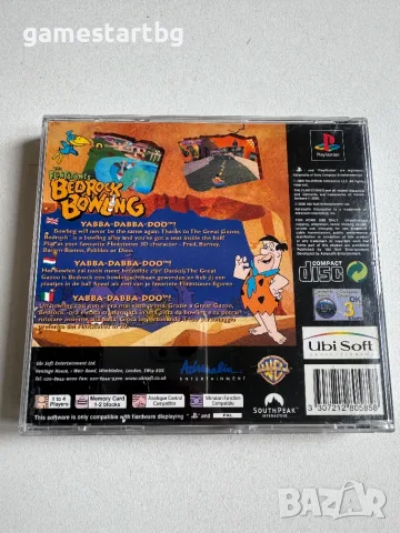Flintstones Bedrock Bowling за PS1, снимка 2 - Игри за PlayStation - 55421258