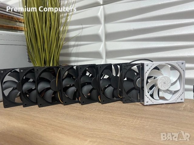 Лот от вентилатори за компютър 120mm 3pin / 4pin - Evercool,Delta,Thermalright