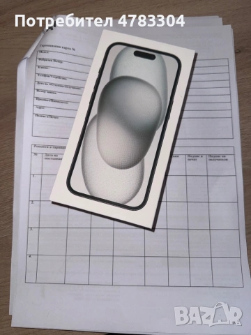 iPhone 15 128GB Черен